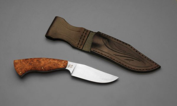 Customized Hunting Maple PRG Sheath Knife