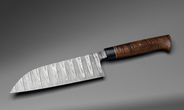High End Samurai Santoku Knife by Jonas Blade